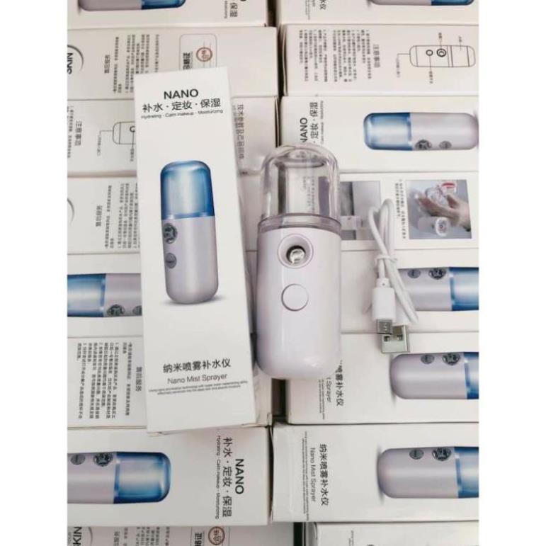 Máy xịt khoáng dưỡng ẩm da Nano
