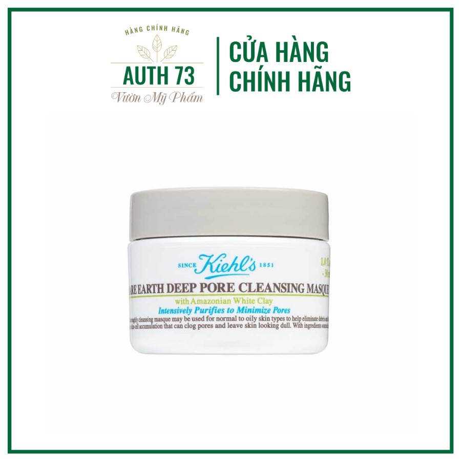 [KIEHL'S] Mặt nạ đất sét KIEHLS RARE EARTH DEEP PORE CLEASING MASQUE 14ml