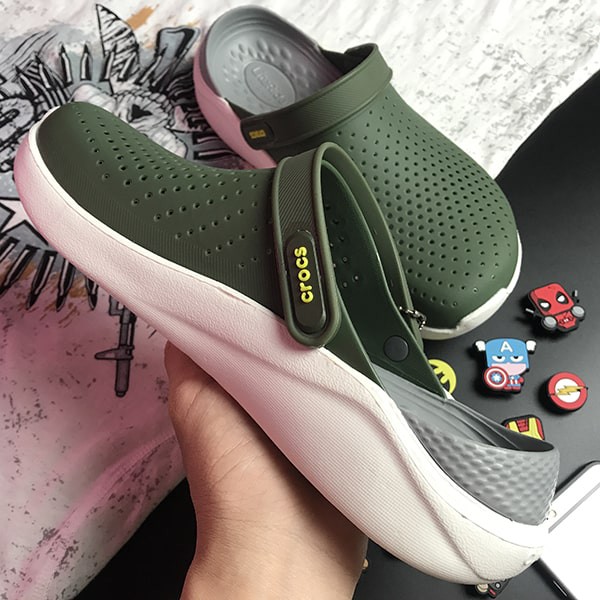 Dép cross literide Nam, Nữ quai ngang hàng xuất khẩu full box đủ 8 màu, 8 size