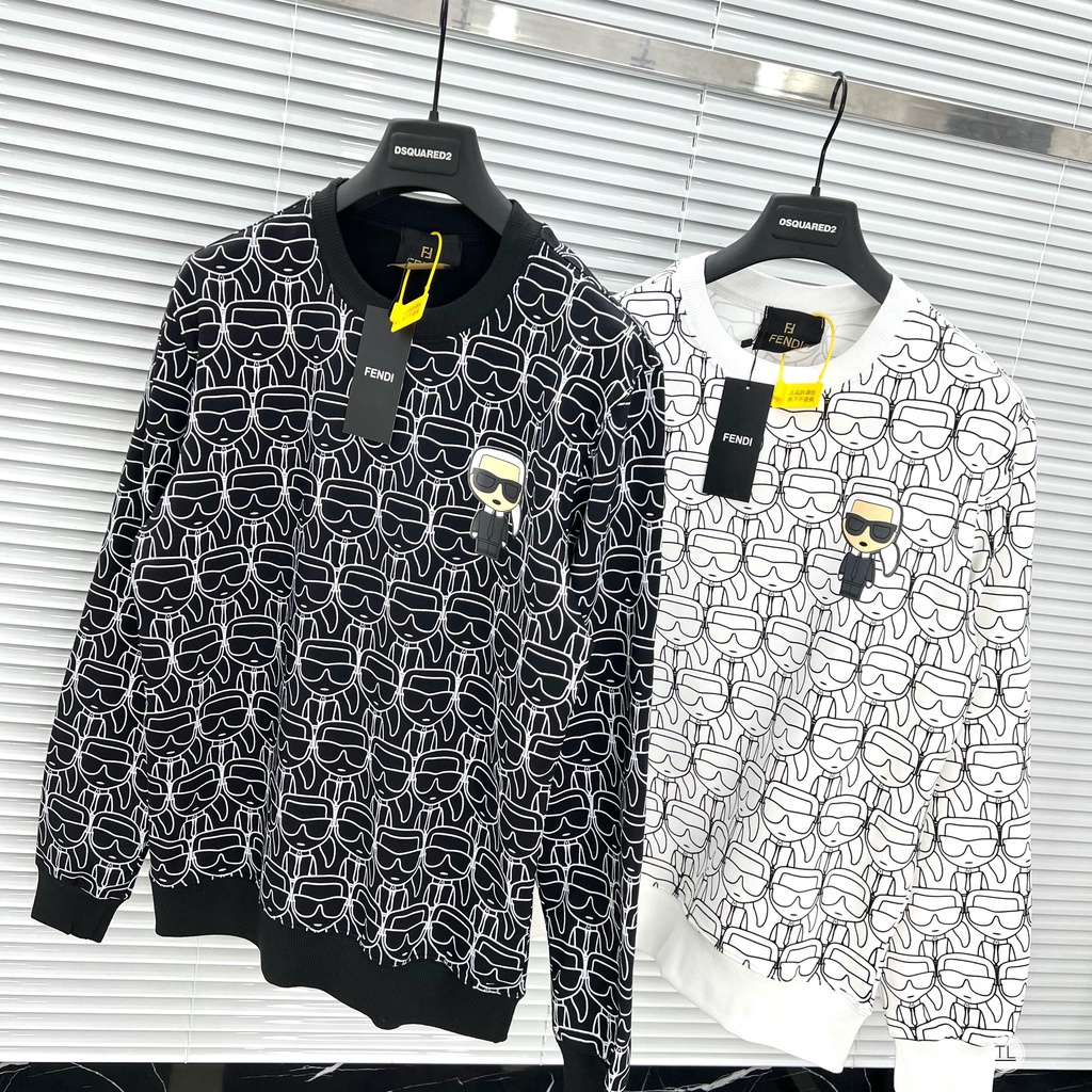 🔥Hot🔥Áo sweater nỉ nam Mono Fendi thiết kế mẫu mới, hot trend Thu Đông 2022 lạnh giá
