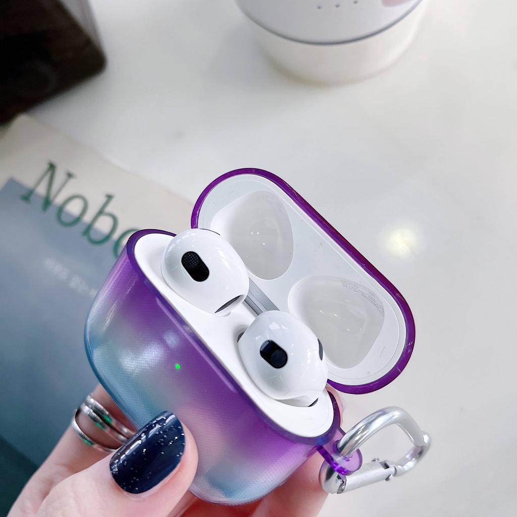 Vỏ Bảo Vệ Hộp Sạc Tai Nghe compatible AirPods Pro 3 3rd/20 2018 Chuyên Dụng Ốp