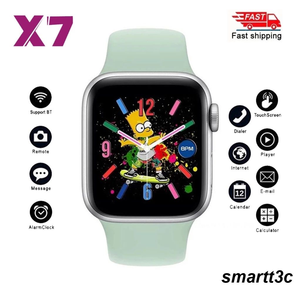 X7 Smart Watch Series 6 Bluetooth DIY Call Dial Smartwatch Fitness Tracker Waterproof Wristband For Android IOS