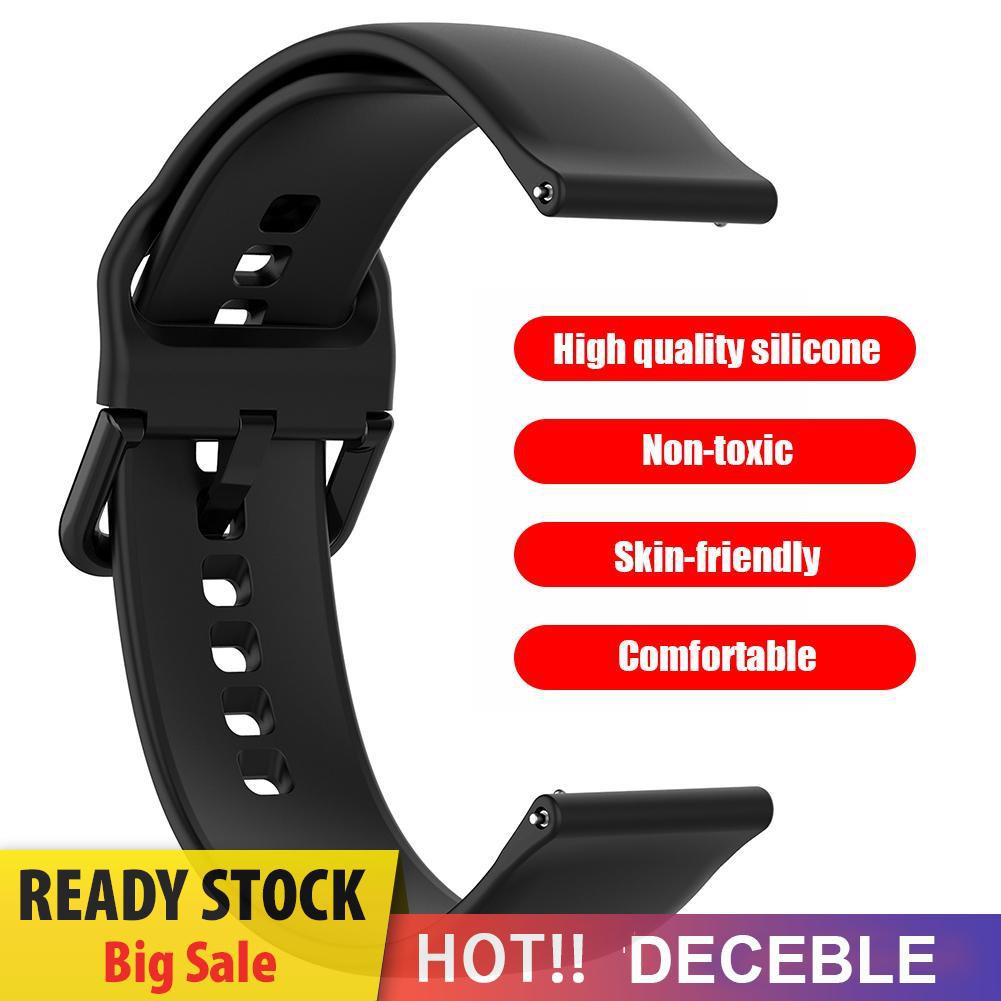 Deceble Silicone Watch Band Bracelet Strap for Samsung Galaxy Watch Active R500 S