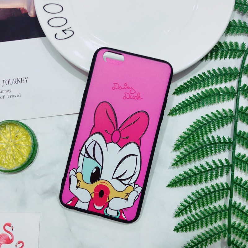 Ốp Lưng Oppo F3 Viền Nhựa Dẻo Hình Cún Đeo Kính Kute