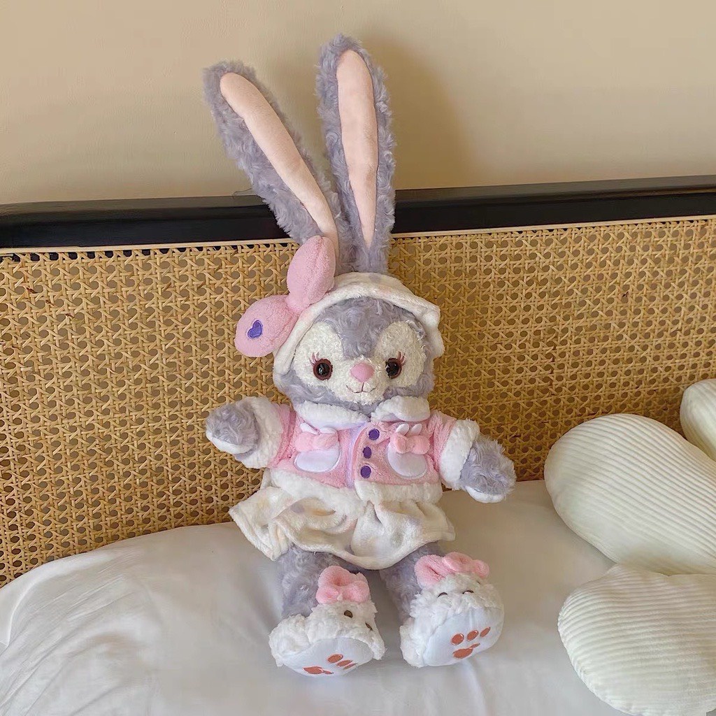 GẤU BÔNG THỎ STELLA  LOU DISNEY Pijama tím, đồ bông trắng [SẴN GIAO NGAY] chuẩn tem mác đáng yêu