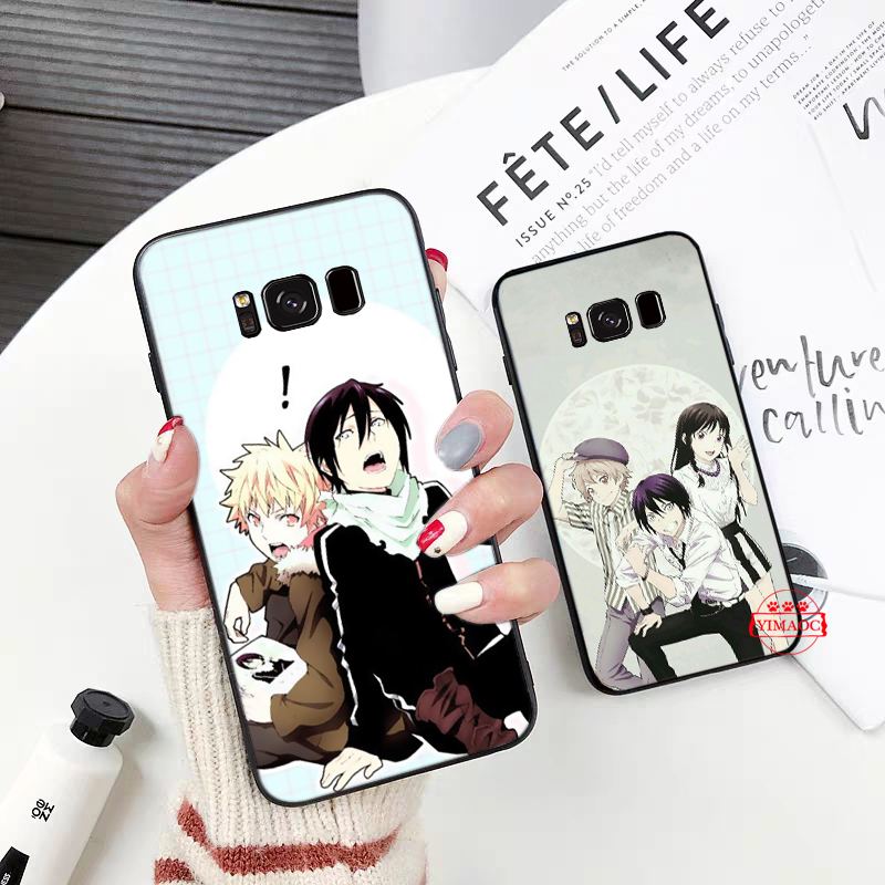 Ốp Điện Thoại Mềm Hình Anime Noragami Yato 359b Cho Samsung Note 8 9 10 Plus Lite 20 Ultra S6 Edge J7 Core