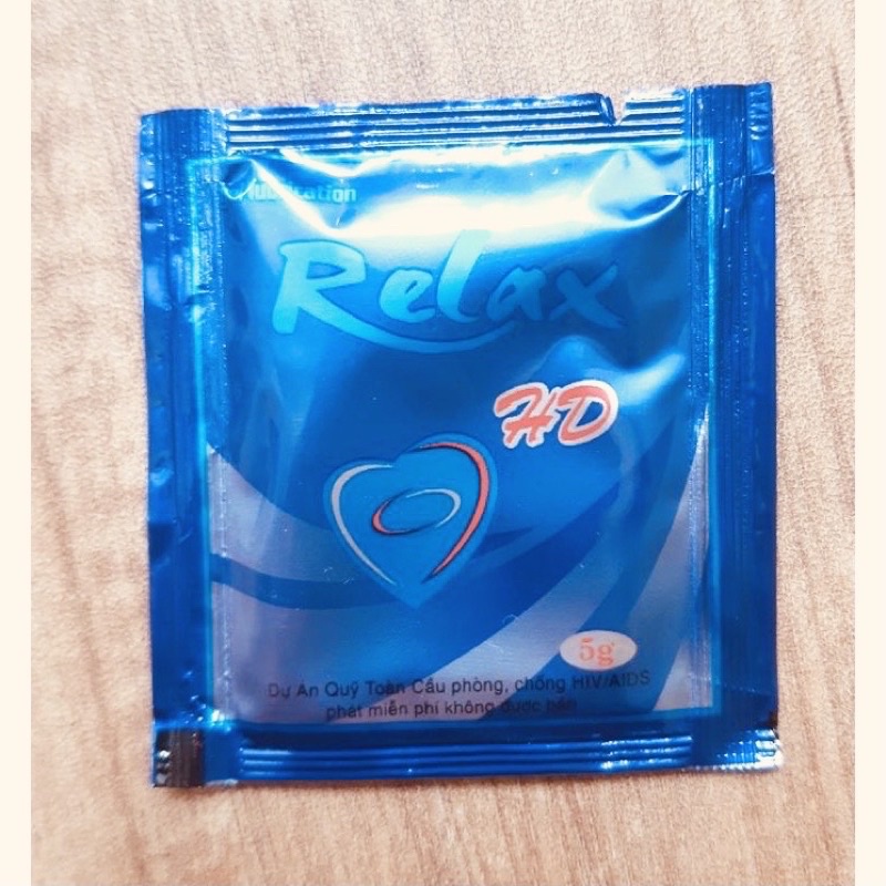 GEL BÔI TRƠN GỐC NƯỚC 5G DẠNG GÓI TIỆN DỤNG