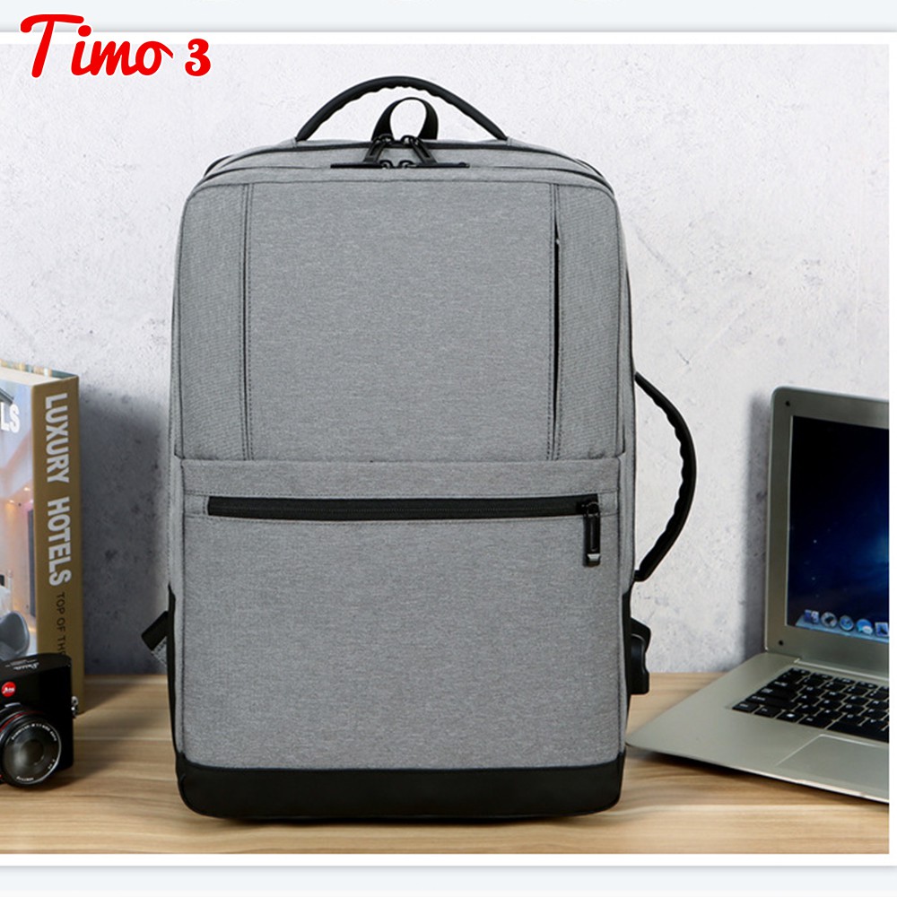 Balo laptop, Balo máy tính, nam nữ rộng nhiều ngăn chống sock laptop 15.6 inch cao cấp CHENNY BAG BLMT2