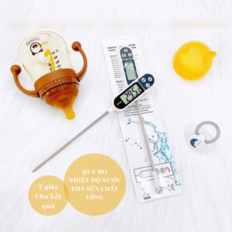 Nhiệt Kế Đo Nước Pha Sữa, Nước Tắm, Đồ Ăn Cho Bé