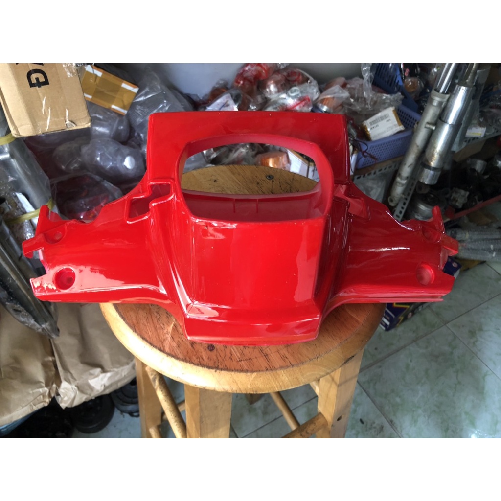 Hộp đầu đèn xe cub đèn vuông như DD+DH+82+84+91+94...sơn đỏ