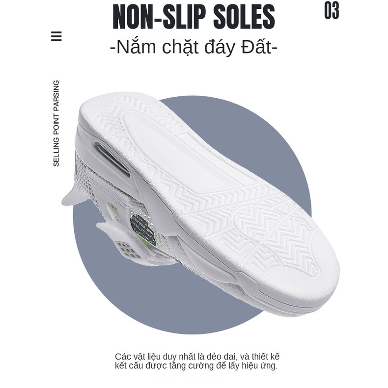 Giày thể thao phối lưới phong cách sang trọng cho bé trai 2021