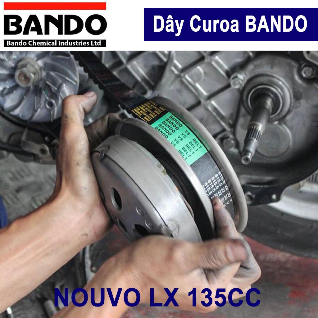 Dây curoa Nouvo LX 135 - BANDO THÁI LAN