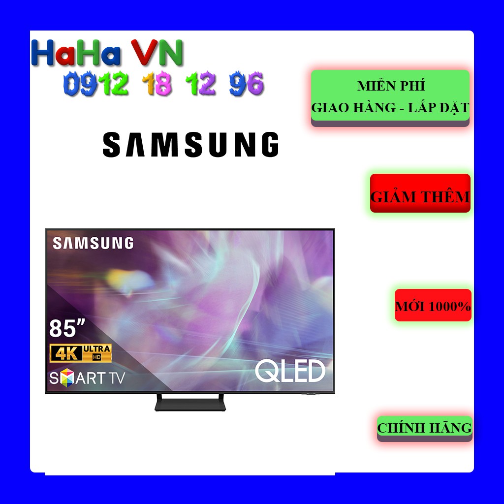 Smart Tivi Samsung QA85Q60A QLED 4K 85 inch - SAMSUNG QA85Q60AAKXXV (85Q60A)