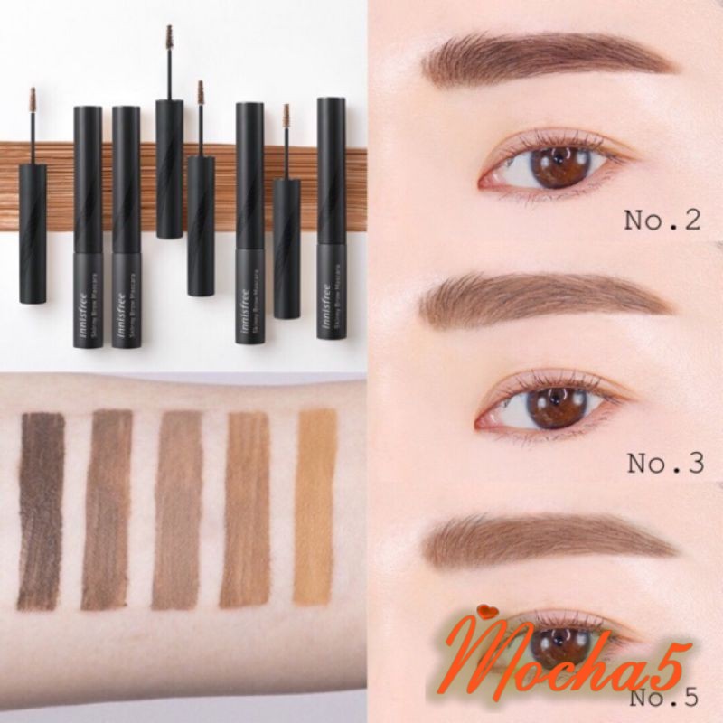 Mascara Chuốt Lông Mày INNISFREE SKINNY BROW MASCARA Siêu Mảnh dễ dàng sử dụng | BigBuy360 - bigbuy360.vn