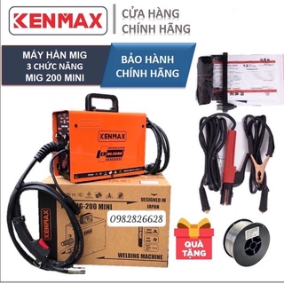 Máy Hàn Mig 3 chức năng 200 Mini | Máy hàn mig không có khí| Máy hàn Mig không khí | Máy Hàn Que