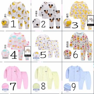 Bộ thu dài tay cho bé 5 đến 15kg