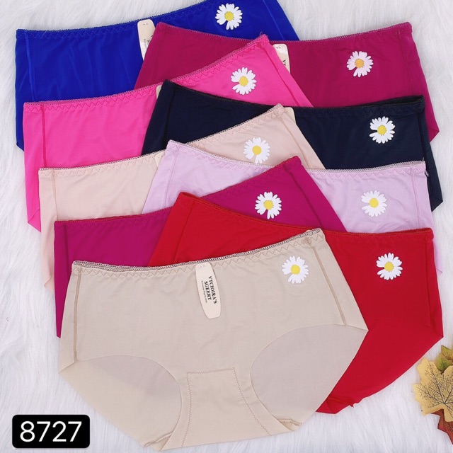 [Mã 12FASHIONSALE1 giảm 10K đơn 50K] Quần lót su không đường may cúc hoạ mi 8727 (40-55kg) | BigBuy360 - bigbuy360.vn