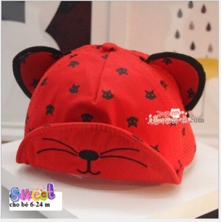Nón vải cho bé từ 6m- 2 tuổi