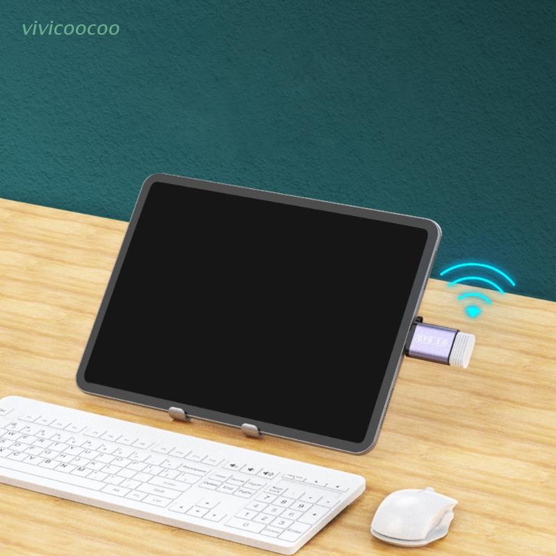Đầu chuyển đổi USB 3.0 Type C sang USB OTG bằng hợp kim nhôm kèm dây đeo cho điện thoại