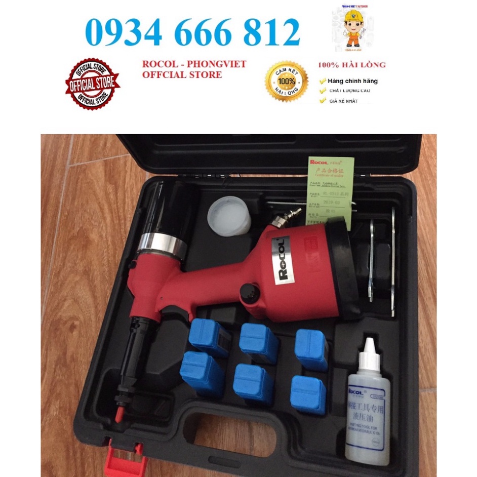 Súng rút ốc tán tự động ROCOL RL0312 M3-M12