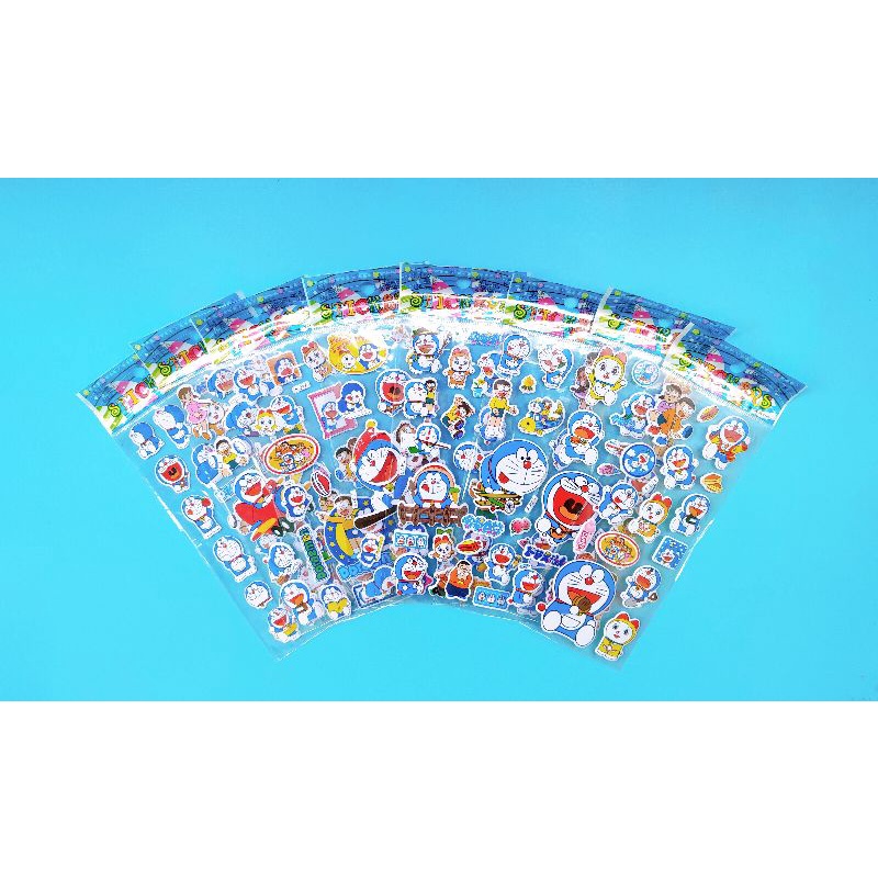 STICKER DORAEMON TRANG TRÍ MIX NHIỀU MẪU NGẪU NHIÊN