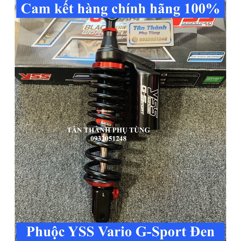 Phuộc YSS  Vario G-SPORT màu đen