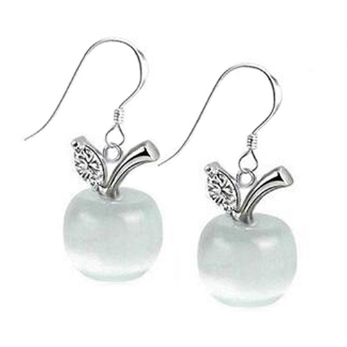 Bông tai mạ bạc 925 đính đá sang trọng