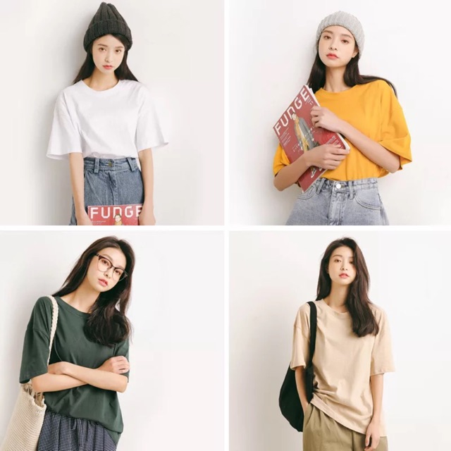 [HÀNG ORDER] EAL 14318 ÁO THUN TRƠN