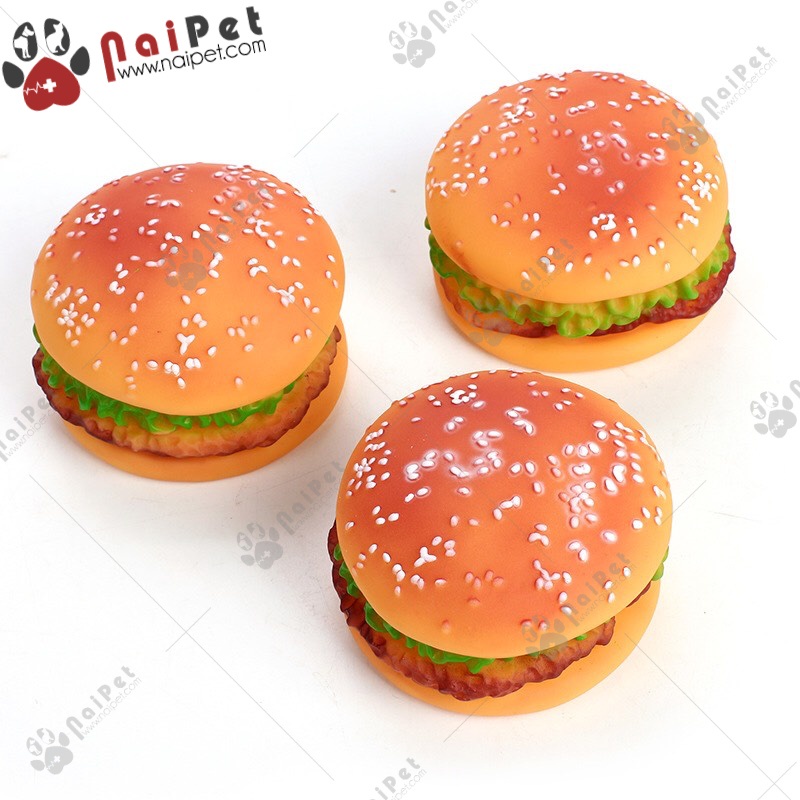 Đồ Chơi Cao Su Bánh Hamberger
