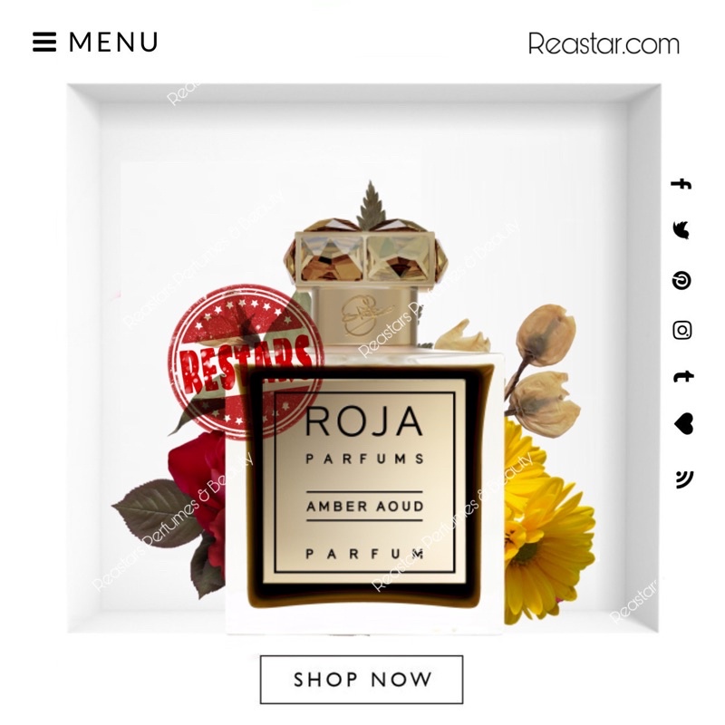 Nước Hoa Unisex Roja Dove Amber Aoud Tester 5ml/10ml/20ml | Thế Giới Skin Care