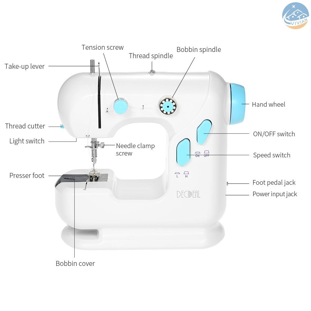 Bàn Đạp Máy May Đa Năng Ac100-240V