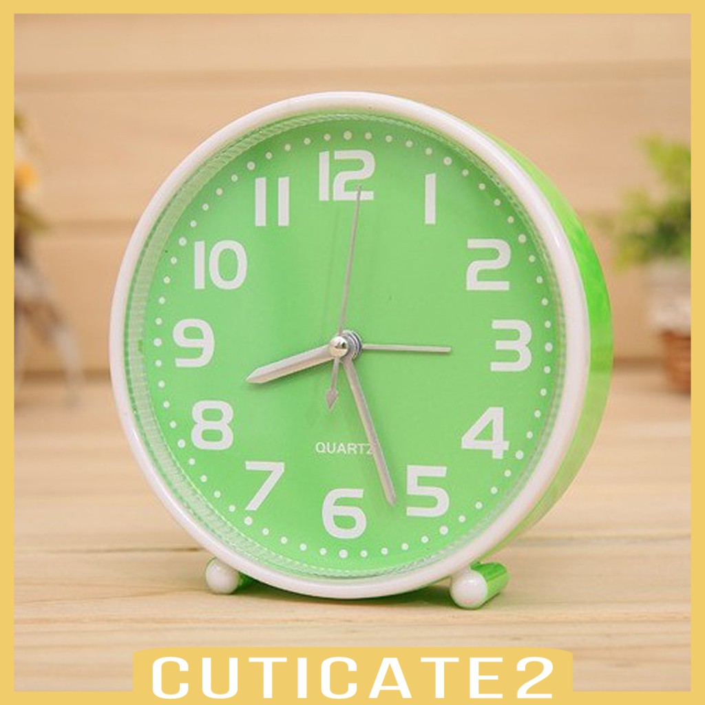 Đồng Hồ Báo Thức Quartz Cuticate2 5 Inch Với Đèn Đêm 01