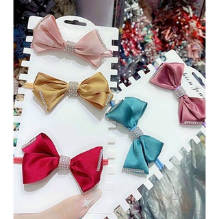 Dây cột tóc nơ nhiều màu đẹp mắt