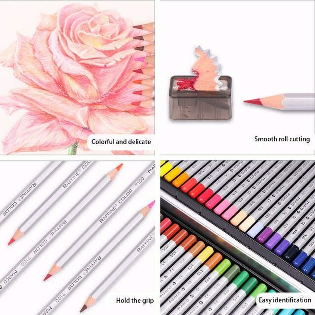 Chì nước 72 màu hộp giấy