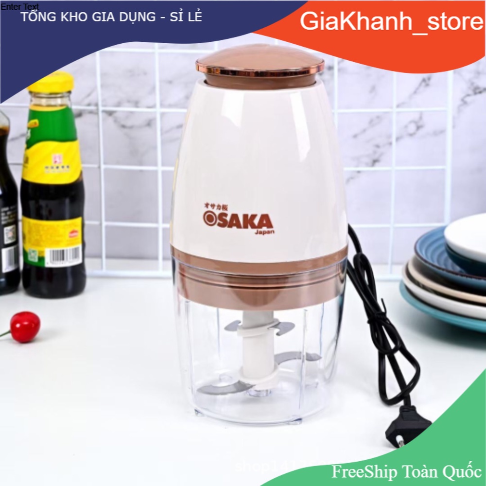 Máy Xay Sinh Tố Osaka Xay Thịt Cá Xay Đá Rau Củ Chính Hãng Dung Tích 700ml Bảo Hành 12 Tháng