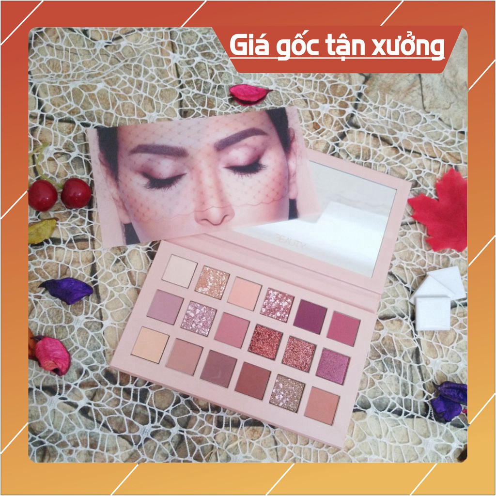 [FREE SHIP] Bảng phấn mắt Huda Beauty nude new eyeshadow palette