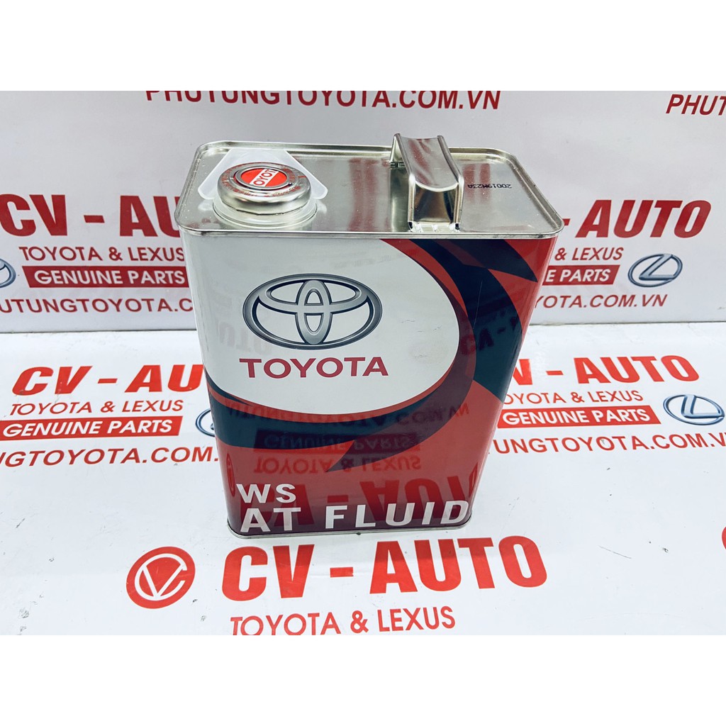 Nhớt hộp số cao cấp TOYOTA ATF WS 4L - Nhập 100% Nhật Bản