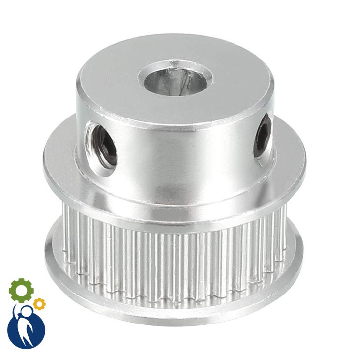 Buly, Puly, Pulley Trục 5mm - 30 Răng Đai 10, sử dụng với dây đai 2GT-10mm