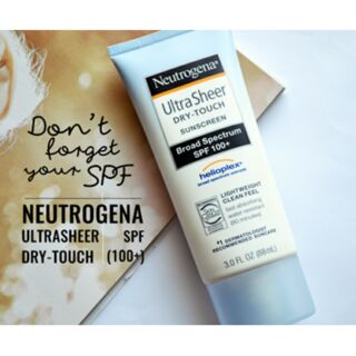 Kem chống nắng Neutrogena Dry Touch Ultra Sheer SPF 100