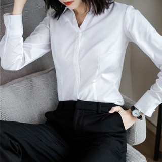 Áo Sơ Mi Nữ Trắng Công Sở EMEY LUXURY