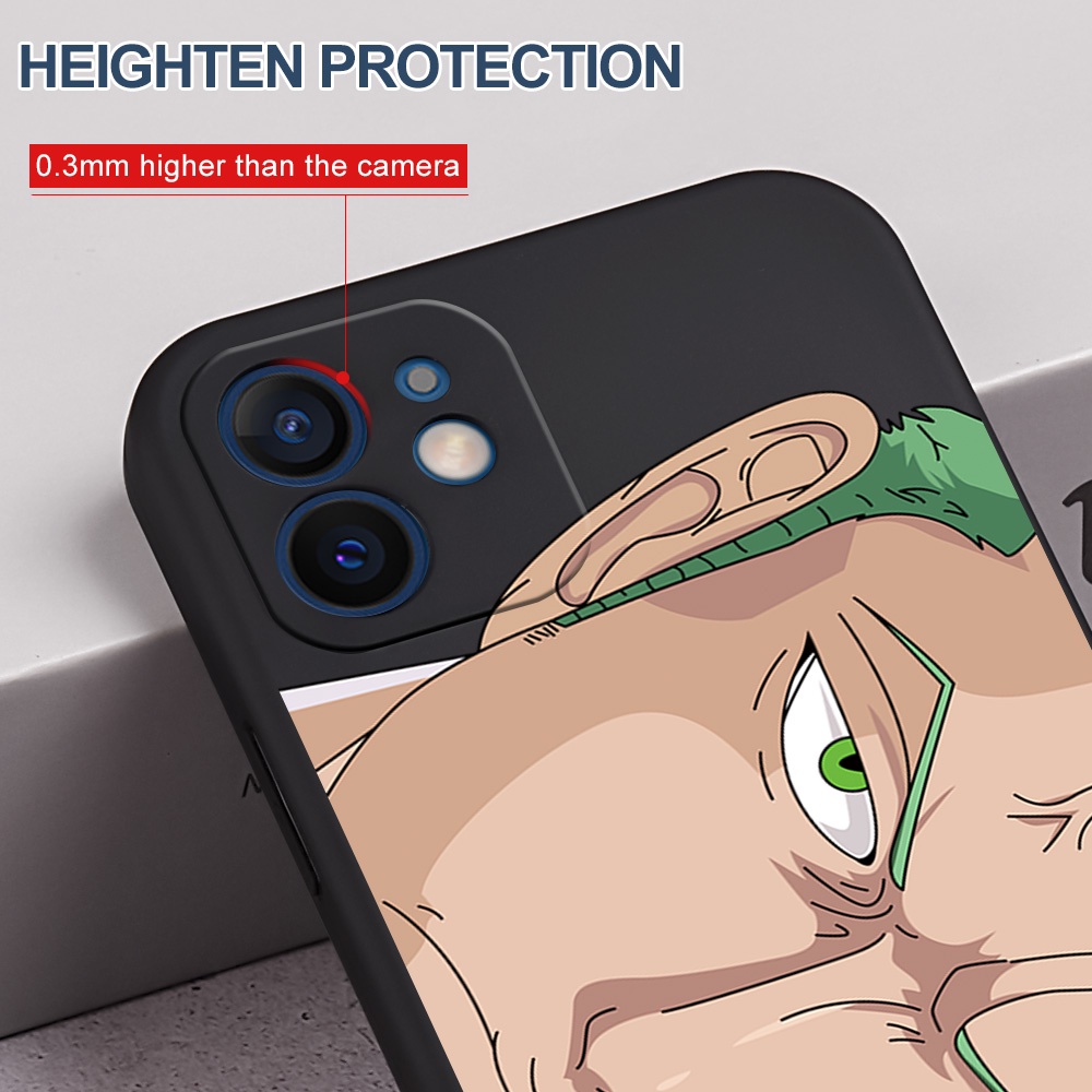 Ốp Điện Thoại Mềm Hình One Piece Cho iPhone 11 Pro Max iPhone XR X XS Max iPhone 7 Plus 8 Plus 6 6S Plus iPhone 12 Pro Max 13 Mini H149