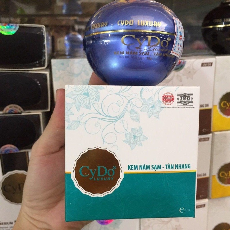 Kem Nám Sạm, Tàn Nhang CyDo Luxury 16g Hàng Chính Hãng Có Tem