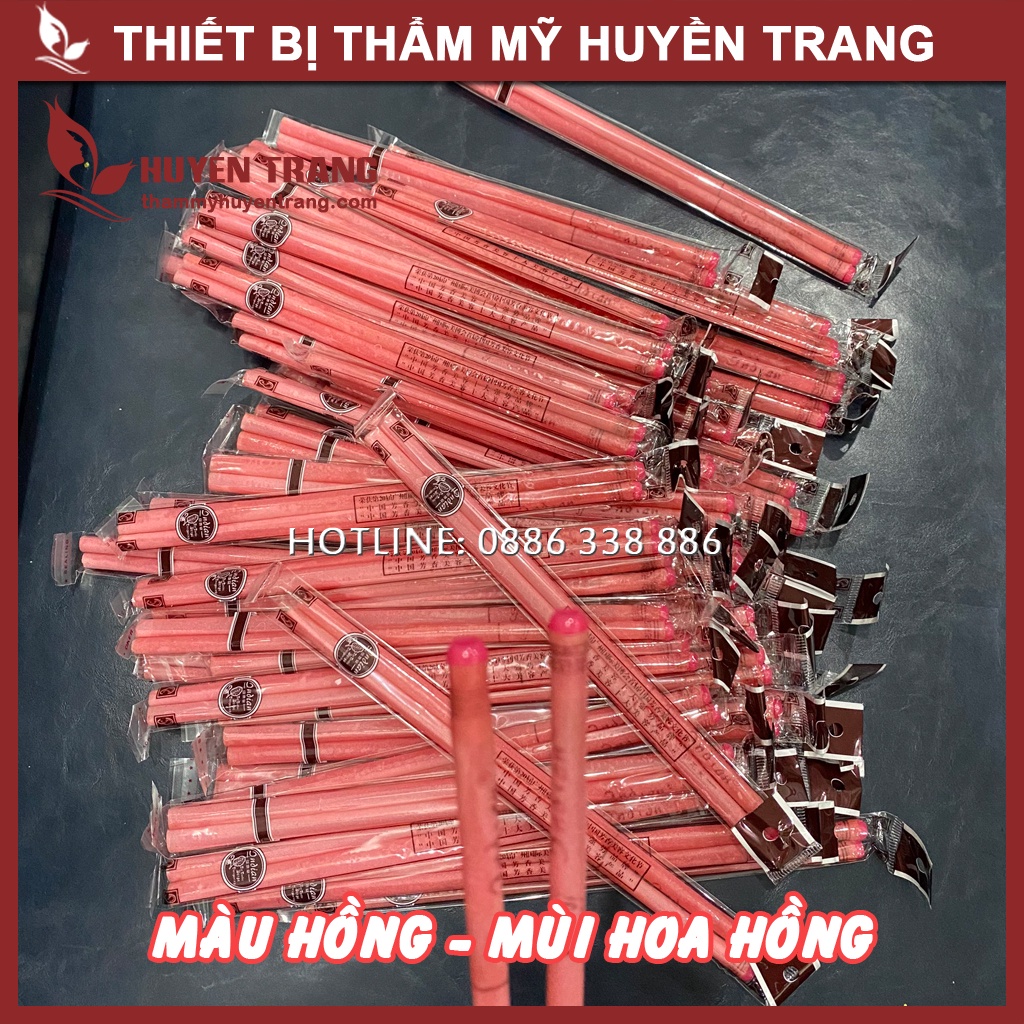 Nến Xông Tai Spa Đông Y  - Mùi Thơm Thảo Dược, Thư Giãn, Sảng Khoái Tinh Thần Sau Xông