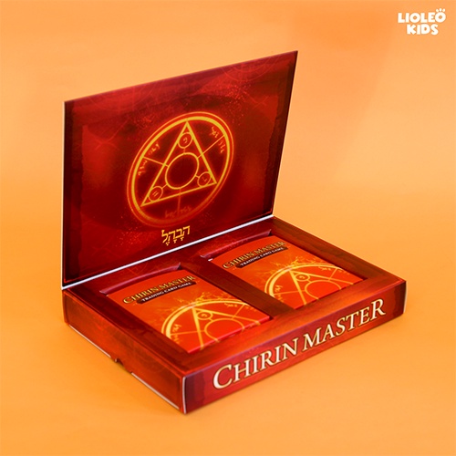 Bộ thẻ bài Lioleo Kids hệ Lửa- Chirin master màu đỏ