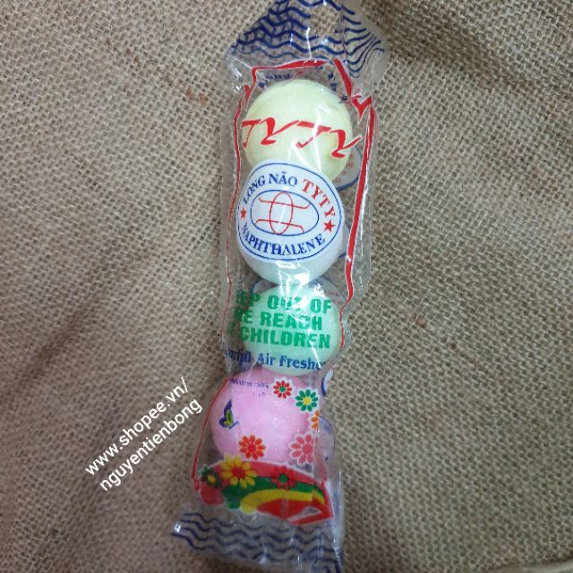 4 viên băng phiến long não thơm viên to 100g