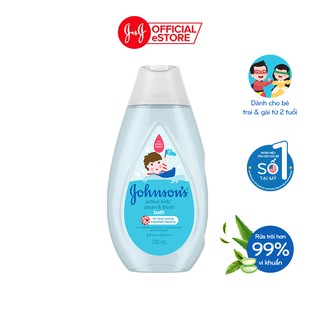 Sữa tắm cho bé Johnson's Baby thơm mát năng động 200ml