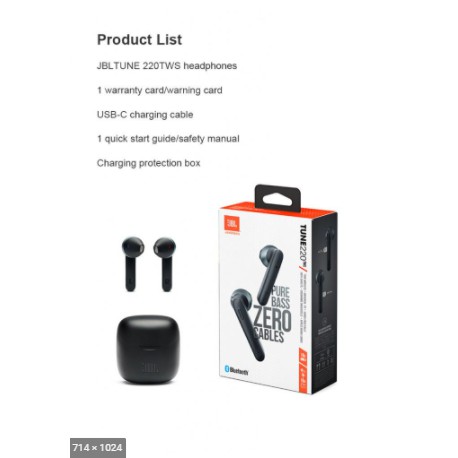 Tai Nghe Bluetooth JBL T220 🔥FREESHIP🔥 Chip Âm Thanh Louda Siêu Đỉnh - Bảo hành 12 tháng