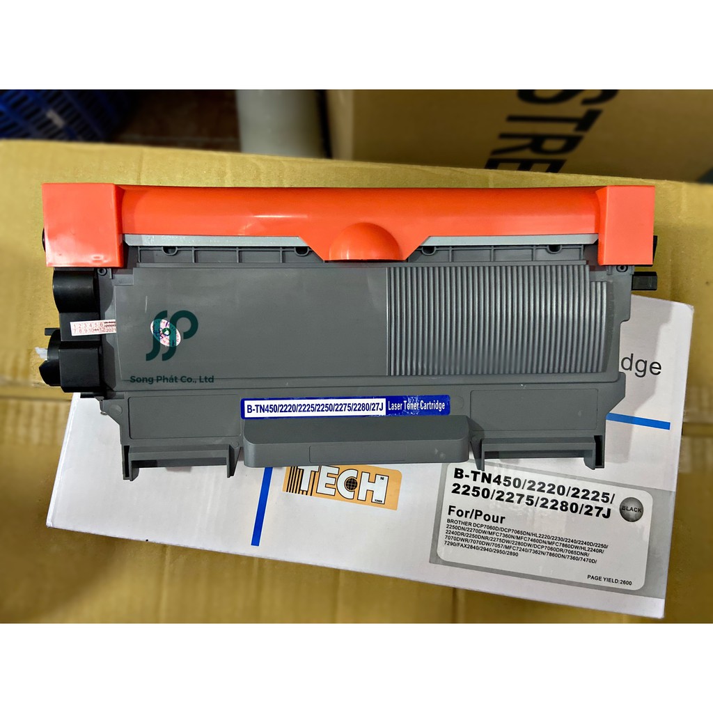 Hộp Mực in Laser Toner 2240/ 2260/ 2280 sử dụng cho máy in TN 450-2220-2225-2250-2275-2280