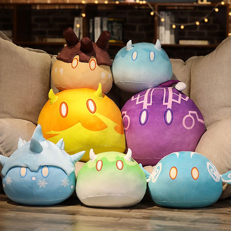 Thú bông mochi slime Genshin Impact nâng cấp 30/45/60cm
