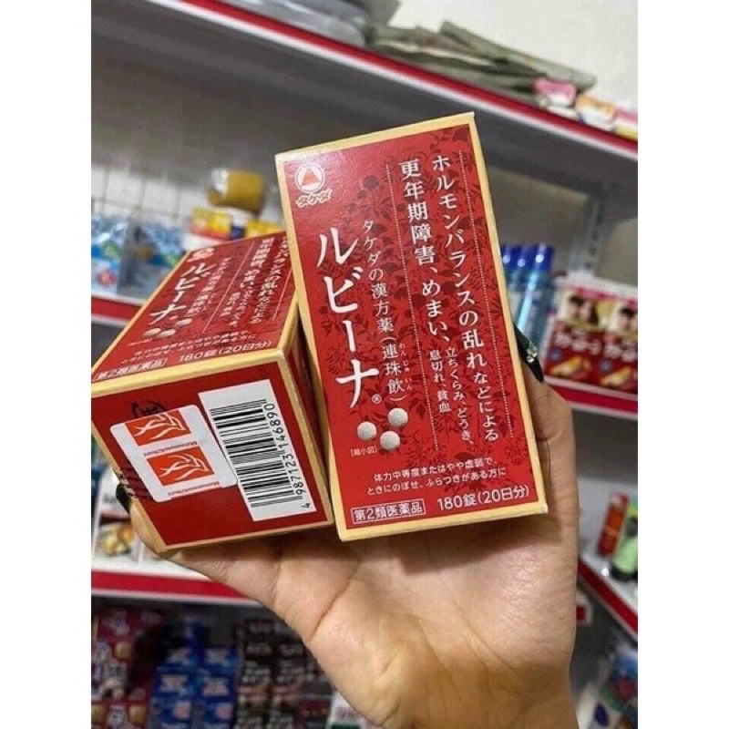 Viên Uống Bổ Máu Rubina 180 viên Nhật Bản